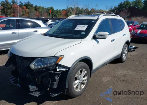 2016 Nissan Rogue Sv from USA, damaged, VIN 5N1AT2MV4GC797483